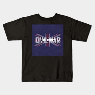 Tory Party Civil War Kids T-Shirt